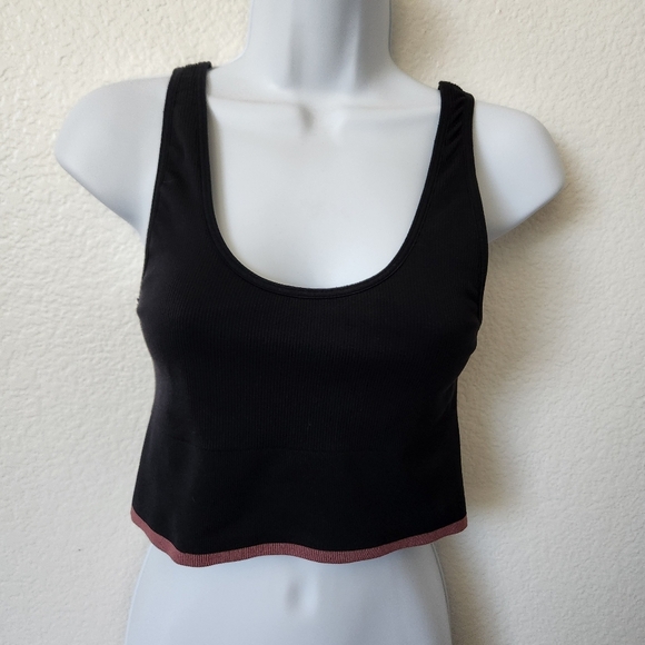 Outdoor Voices Seamless Rib Longline Bra Size Medium - Picture 3 of 8